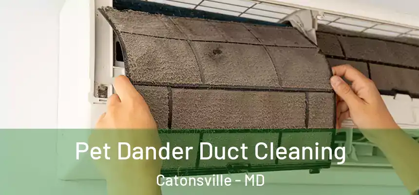  Pet Dander Duct Cleaning Catonsville - MD